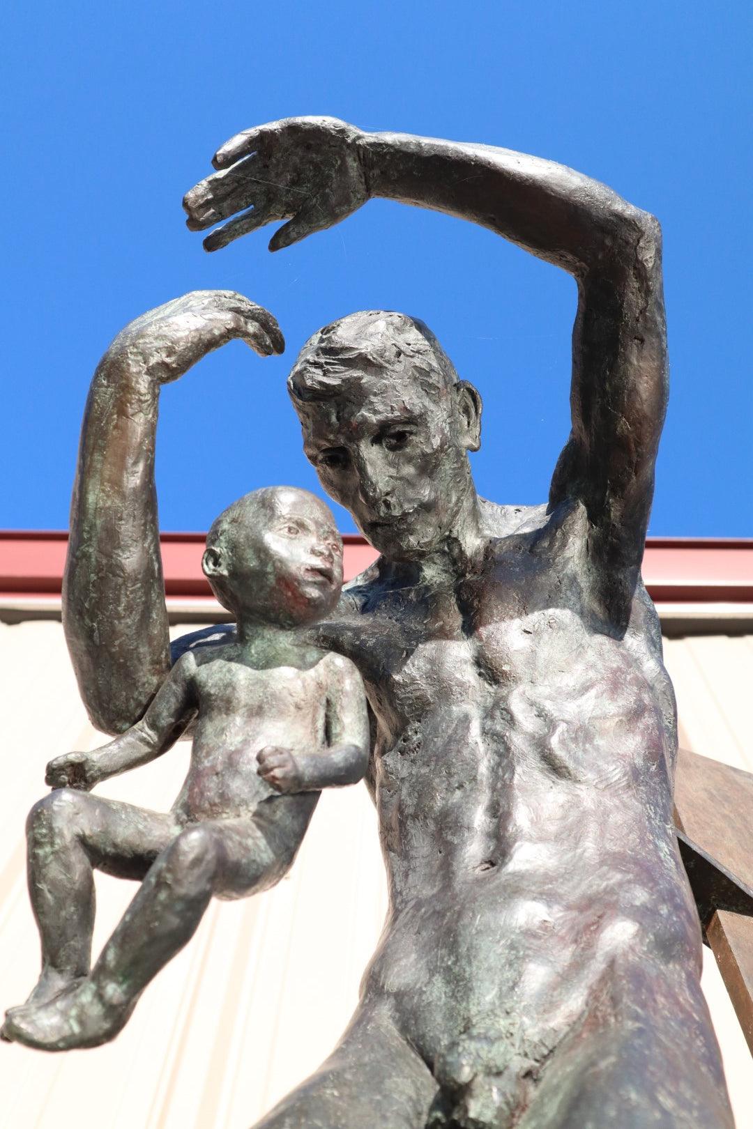 Trevor Southey Bronze Sculpture Fatherhood collection fever