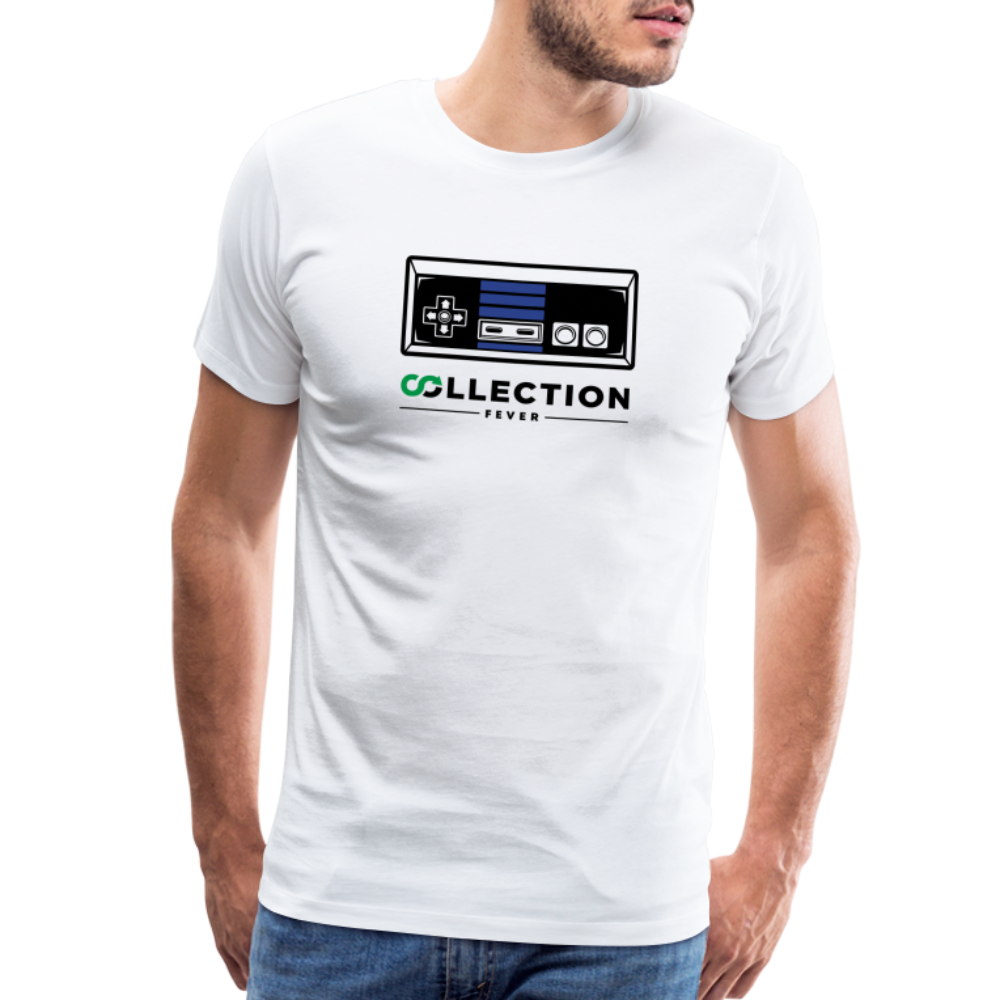 NES NINTENDO COLLECTION FEVER Men's Premium T-Shirt - white
