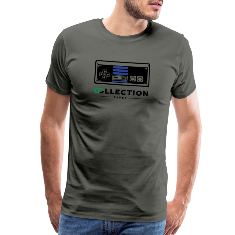 NES NINTENDO COLLECTION FEVER Men's Premium T-Shirt - asphalt gray