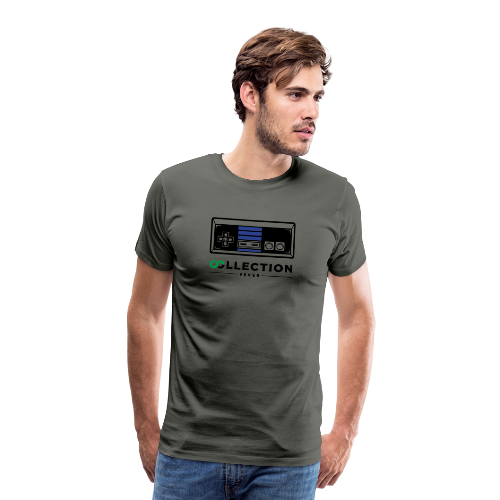 NES NINTENDO COLLECTION FEVER Men's Premium T-Shirt - asphalt gray
