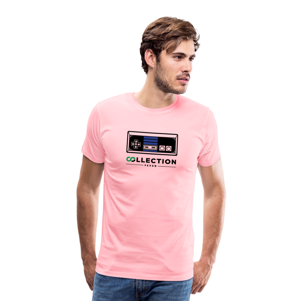 NES NINTENDO COLLECTION FEVER Men's Premium T-Shirt - pink