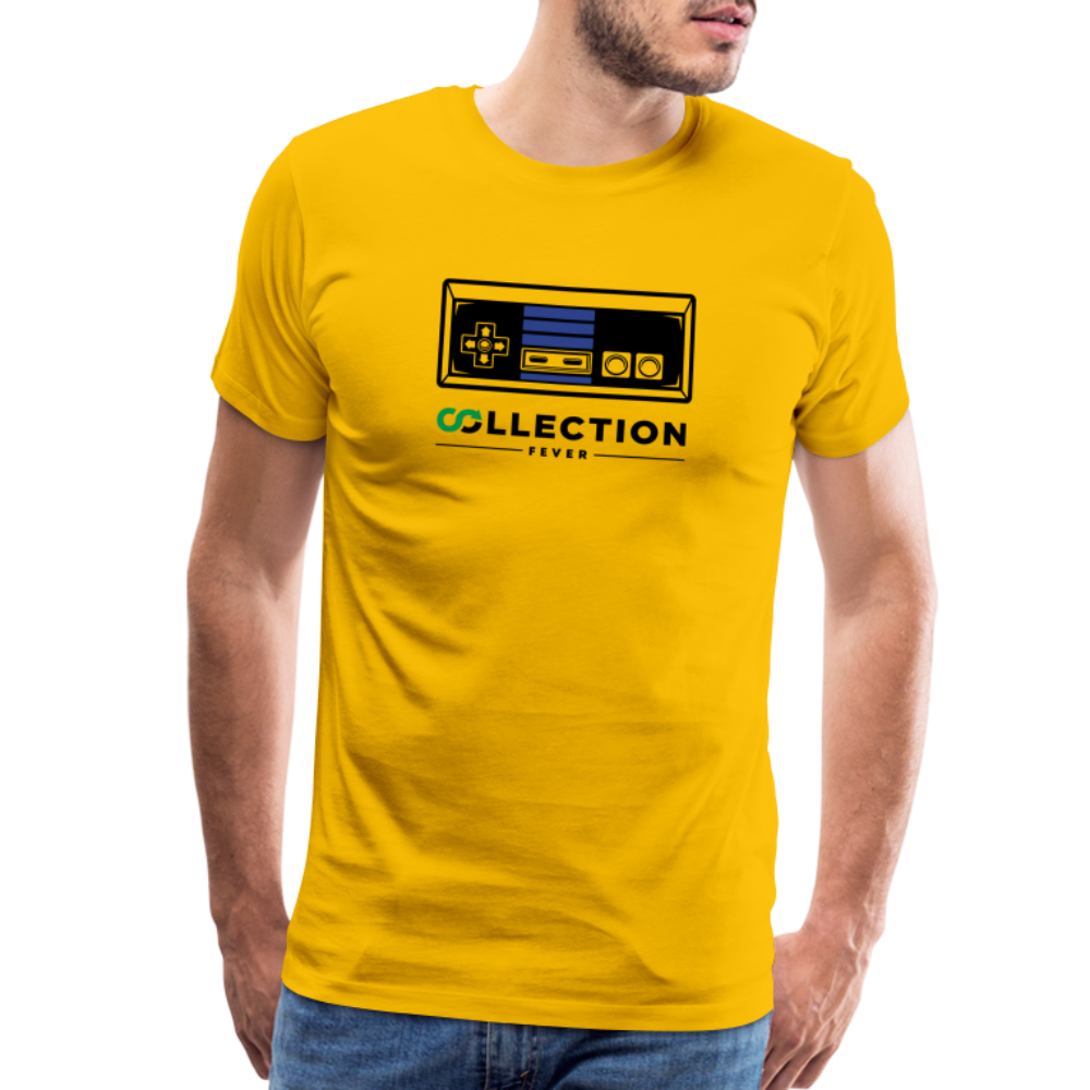 NES NINTENDO COLLECTION FEVER Men's Premium T-Shirt - sun yellow