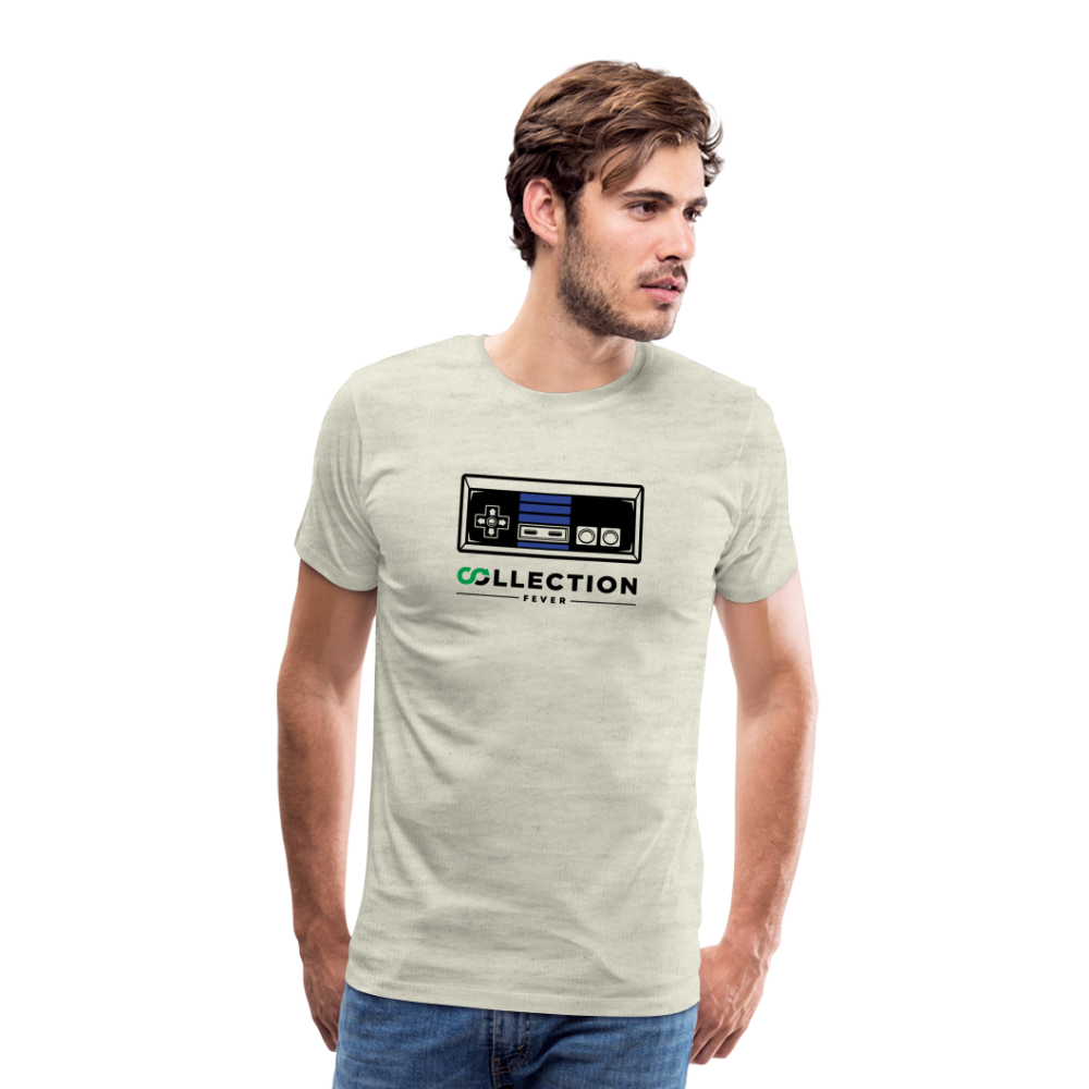 NES NINTENDO COLLECTION FEVER Men's Premium T-Shirt - heather oatmeal