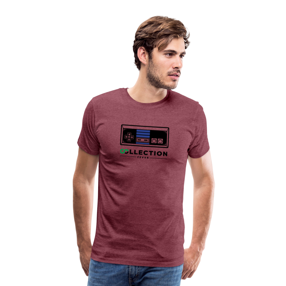 NES NINTENDO COLLECTION FEVER Men's Premium T-Shirt - heather burgundy