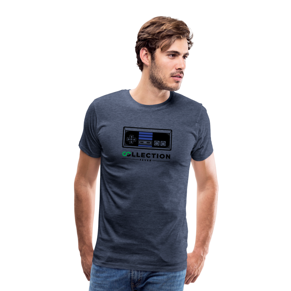 NES NINTENDO COLLECTION FEVER Men's Premium T-Shirt - heather blue