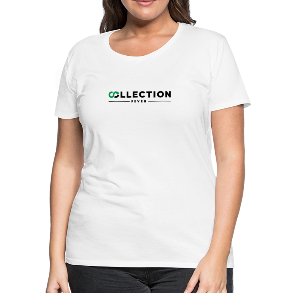 COLLECTION FEVER Women's Premium T-Shirt - white