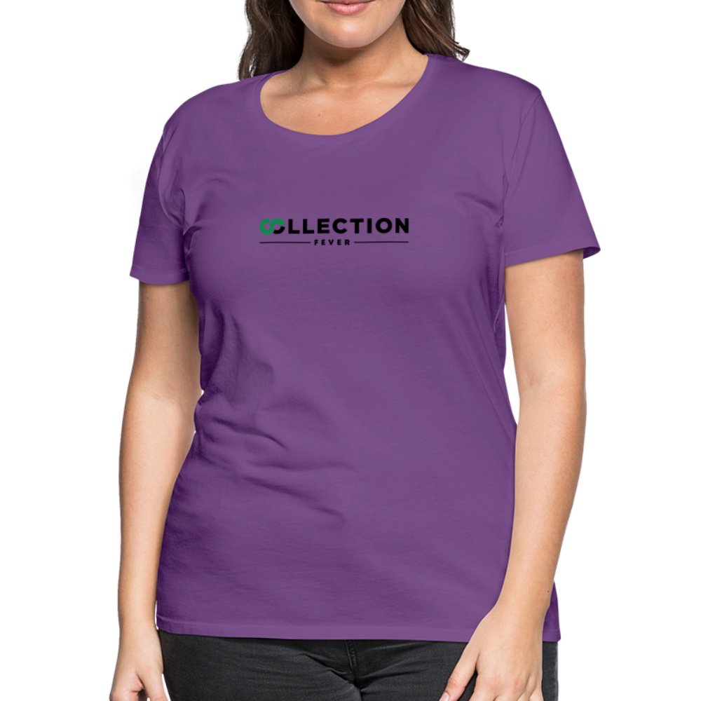 COLLECTION FEVER Women's Premium T-Shirt - purple