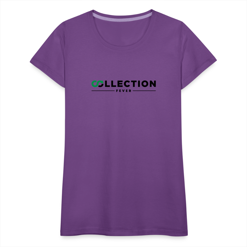 COLLECTION FEVER Women's Premium T-Shirt - purple