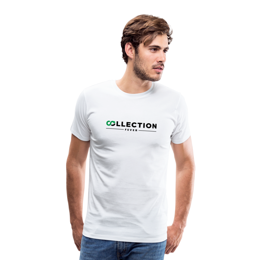 COLLECTION FEVER Men's Premium T-Shirt - white