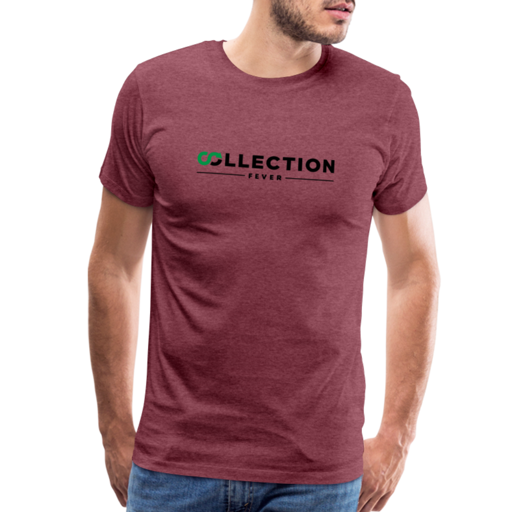 COLLECTION FEVER Men's Premium T-Shirt - heather burgundy