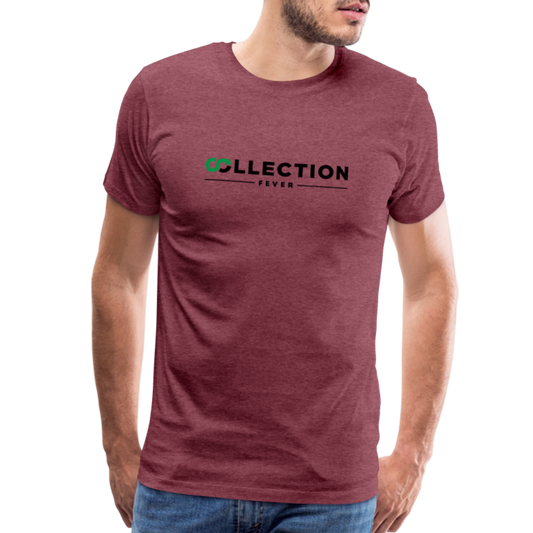 COLLECTION FEVER Men's Premium T-Shirt - heather burgundy